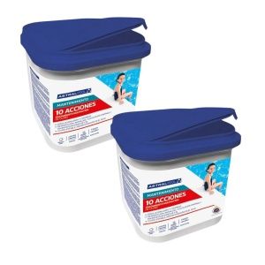 Pack de 2 - Cloro 10 acciones 5 kg Astral