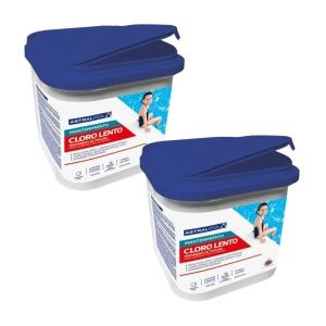 Pack de 2 - Cloro lento 5kg Astral
