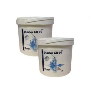 Pack de 2 - Cloro rápido diaclor GR60 5 kg Diasa