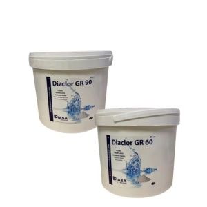 Pack de 2 - Cloro rápido diaclor GR60 5 kg y GR90 5 kg Diasa