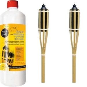 Pack Verano Protegido (Dos Antorchas + 1L de Citronela)