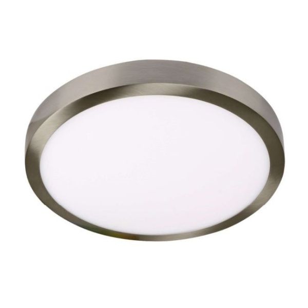 Panel LED superficie 18W niquel 600k PB lighting