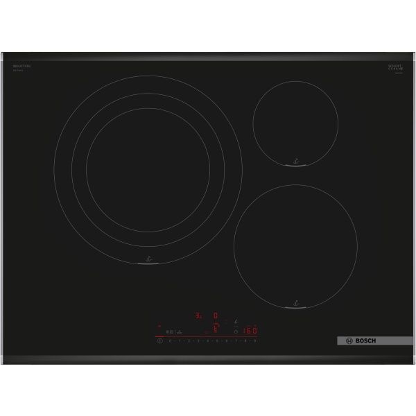 Placa de induccion Bosch PID775HC1E 70 cm Serie 6 con perfiles