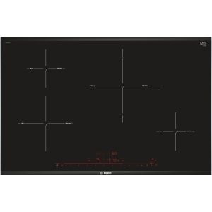 Placa de inducción Bosch PIE875DC1E , 80 cm , Negro , sin perfiles