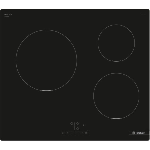 Placa de inducción Bosch PUC611BB5E , 60 cm , Negro , sin perfiles