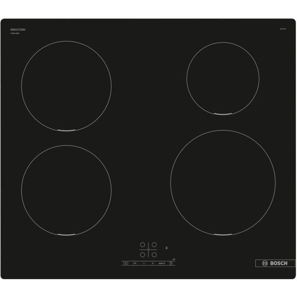 Placa de inducción Bosch PUE611BB5E , 60 cm , Negro , sin perfiles