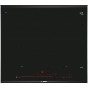 Placa de inducción Bosch PXY675DC1E , 60 cm , Negro , con perfiles