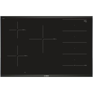 Placa inducción Bosch PXV875DC1E , 80 cm , Negro , con perfiles