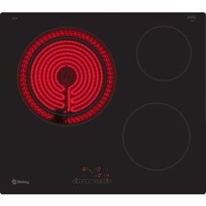 Placa vitrocerámica Balay 3EB715ER , 60 cm , Negro