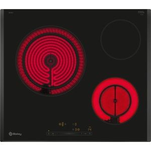 Placa vitrocerámica Balay 3EB765LQ , 60 cm , Negro