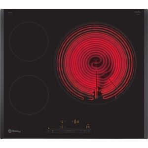 Placa vitrocerámica Balay 3EB767LQ , 60 cm , Negro
