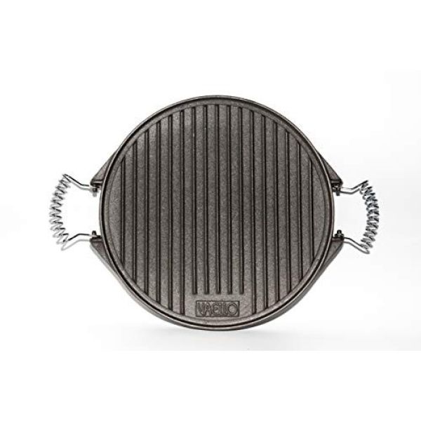 PLANCHA DE HIERRO FUNDIDO REDONDA 32cm