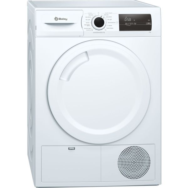 Secadora con bomba de calor Balay 3SB287B , 8 kg , Blanco