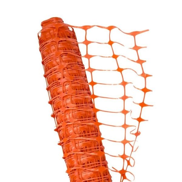 SEINEC Malla de Señalización Naranja de Plástico - 1x50m | Alta Visibilidad