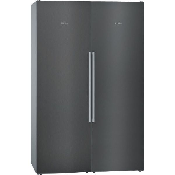 Set de frigorífico y congelador de 1 puerta y accesorio Siemens, GS36NAXEP + KS36VAXEP + KS39ZAX00