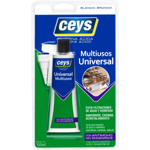 Silicona ácida multiusos universal 100 ml Ceys