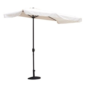 Sombrilla Aluminio 3,5m blanco