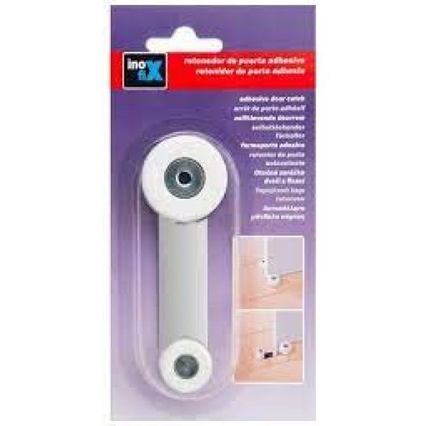 Tope puerta reten girat-blanco Inofix