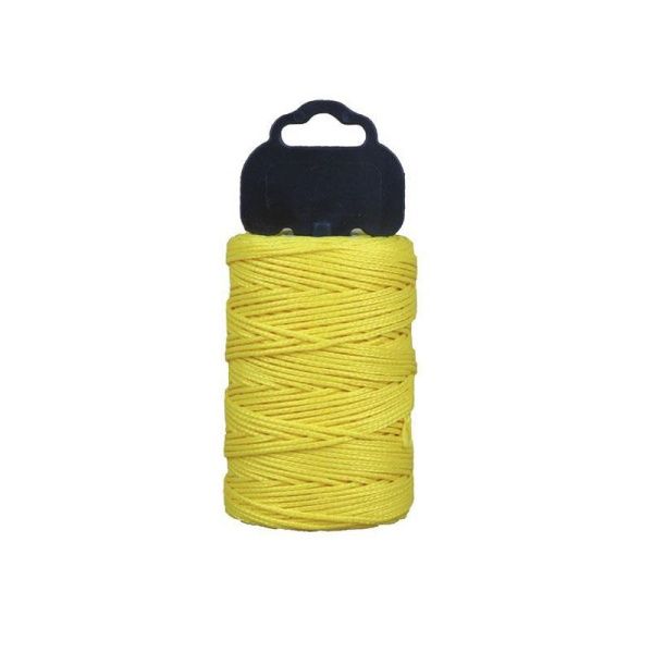 Trencilla polipropileno amarilla 100m