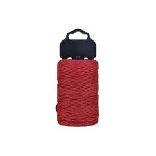 Trencilla polipropileno roja 50m