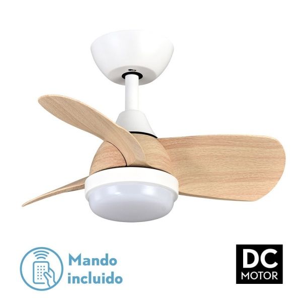 VENTILADOR DC 24W PIRDO BLANCO/HAYA 3 ASPAS