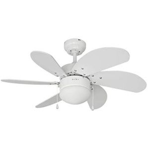 Ventilador de techo modelo ARAL Blanco