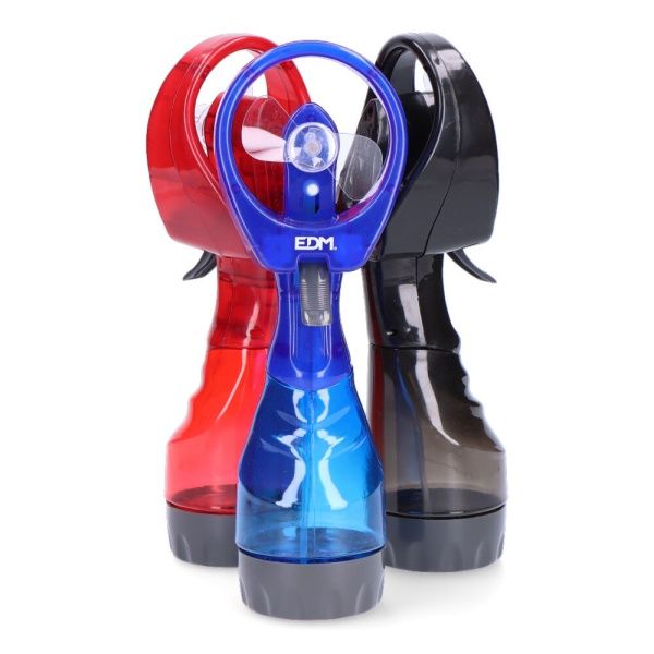 Ventilador pulverizador de agua 2xAA (No incluidas) Varios colores