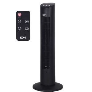 Ventilador torre negro 60W EDM