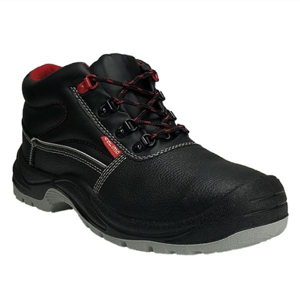Zapato de Seguridad Madagascar S1P CI SRC Calima Piel Búfalo Antideslizante