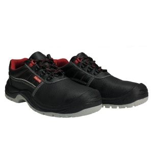 Zapato de Seguridad Martinica S3 CI SRC Calima Negro/Rojo Piel Bufalo Hidrófuga