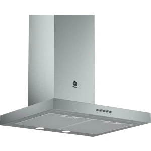 Campana decorativa de pared box Balay 3BC065MX, 60 cm, Acero inoxidable