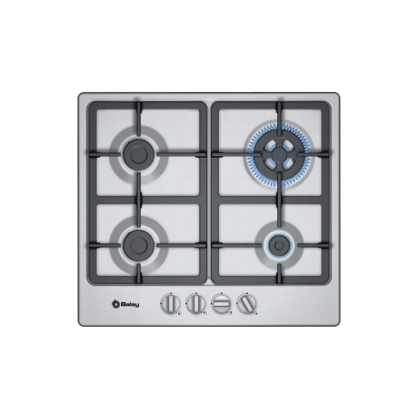 Placa de gas Balay 3ETX565HB , 60 cm , Acero