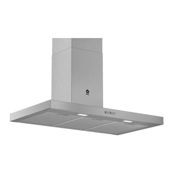 Campana decorativa de pared box Balay 3BC096MX, 90 cm, Acero inoxidable