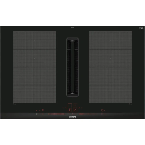 Placa de inducción Siemens EX975LVV1E IQ700 90CM Negro