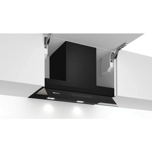 Campana decorativa integrada Balay 3BD967GN, 60 cm, Cristal negro