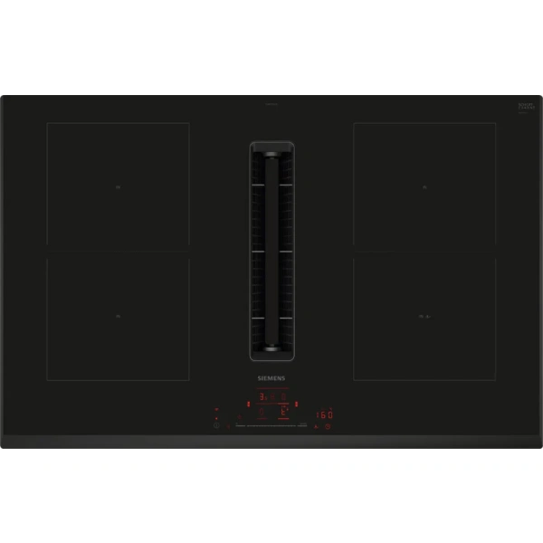 Placa de inducción Siemens extractor integrado 80 cm ED851HQ26E