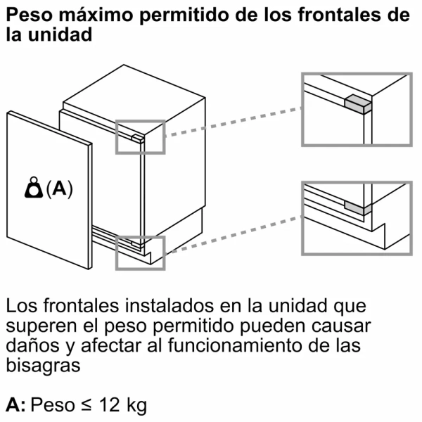 Frigorífico Siemens bajo encimera 82 x 59.8 KU21RADE0 - Imagen 6
