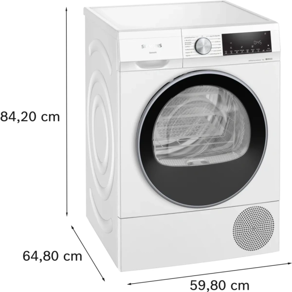 Secadora bomba de calor 9 kg Blanco iQ500 WQ45G2D0ES - Imagen 5