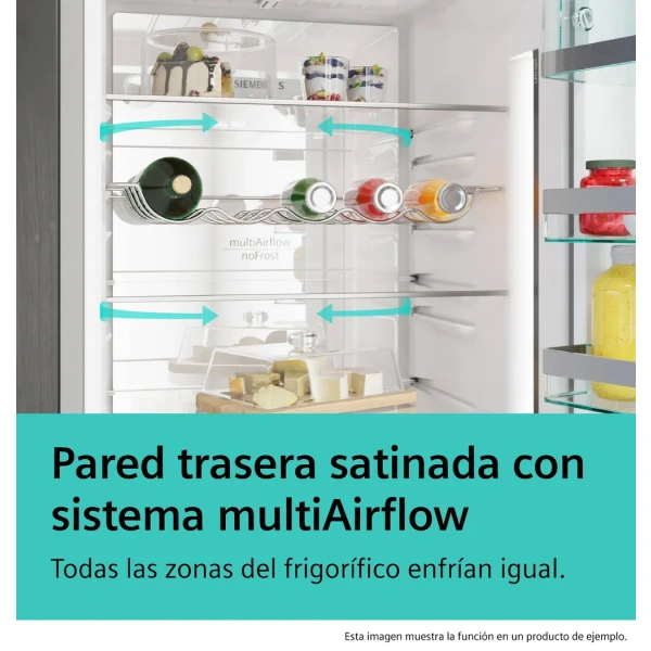 Frigorífico combi Siemens KG36NXXBF Acero Negro - Imagen 7