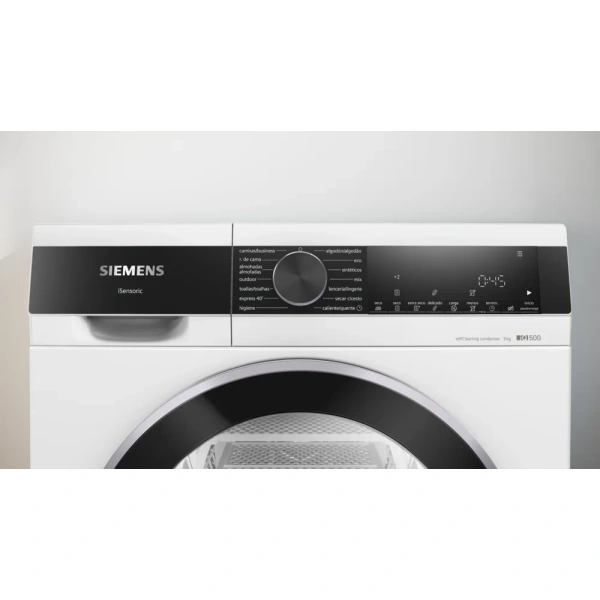 Secadora Siemens bomba calor 8 kg Blanco iQ300 WT45HV00ES - Imagen 2