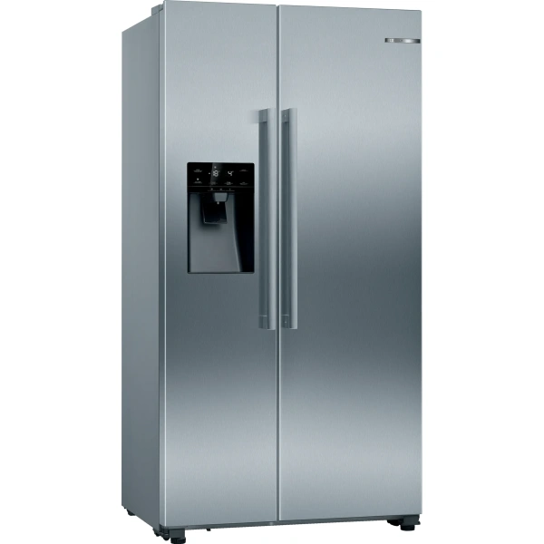 Bosch-Frigorífico americano, 178.7 x 90.8 cm, Acero antihuellas, Total NoFrost,Serie 6, KAD93AIEP