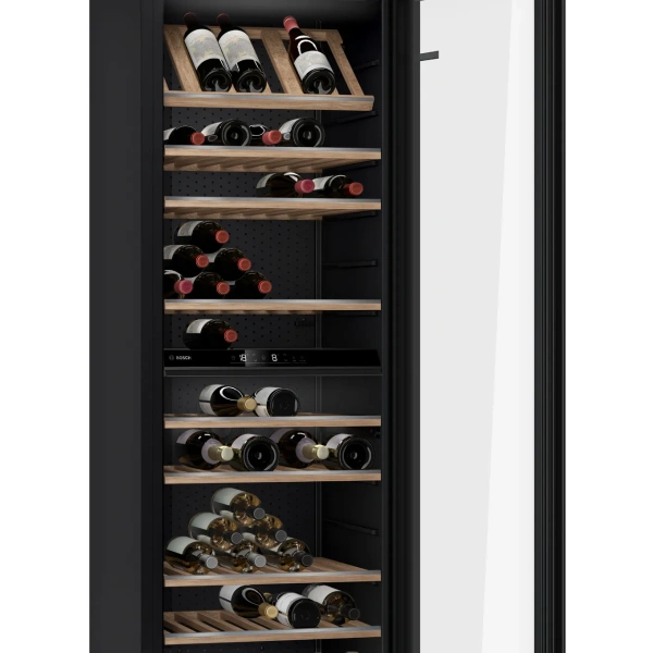 Bosch-Vinoteca con puerta de cristal , 186 x 60 cm,Serie 6, KWK36ABGA - Imagen 6