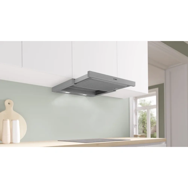 Bosch-Campana telescópica, 60 cm, Plateado,Serie 4, DFS067A51 - Imagen 13