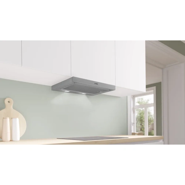 Bosch-Campana telescópica, 60 cm, Plateado,Serie 4, DFS067A51 - Imagen 12