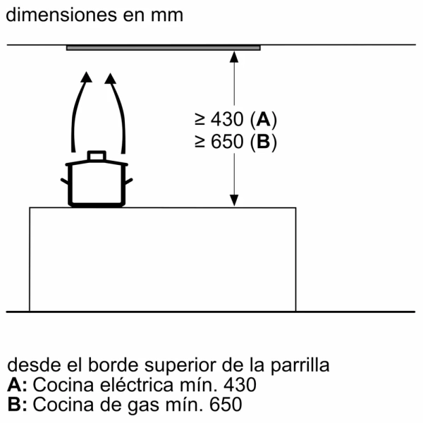 Bosch-Campana decorativa integrada, 90 cm, Cristal negro, Negro,Serie 6, DBB97AM60 - Imagen 4