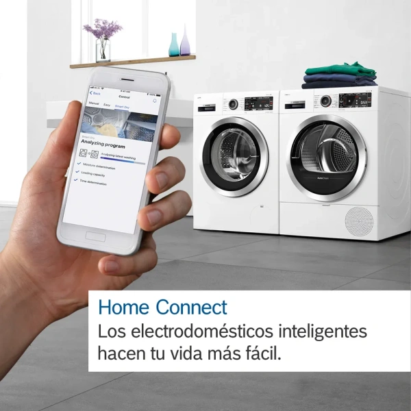 Bosch-Lavadora de carga frontal, 10 kg, 1600 r.p.m., Blanco,Serie 6, WGH256A0ES - Imagen 8