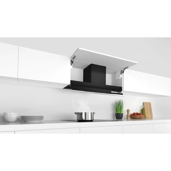 Bosch-Campana decorativa integrada, 90 cm, Cristal negro, Negro,Serie 6, DBB97AM60 - Imagen 12