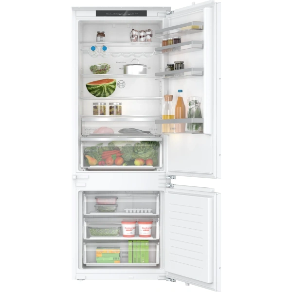 Bosch- Frigorífico combi integrable, 193.5 x 70.8 cm, Puerta fija,Serie 4,KBN96VFE0