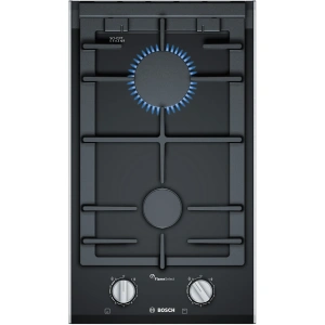 Bosch-Placa dominó, 30 cm, Cristal vitrocerámico, Negro,Serie 8, PRB3A6B70