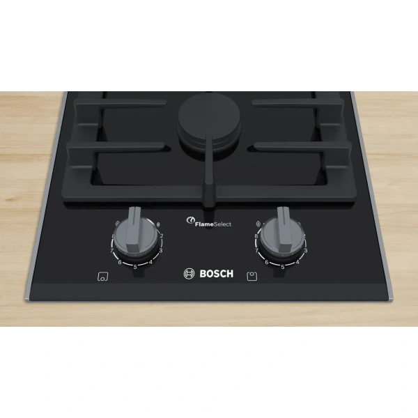 Bosch-Placa dominó, 30 cm, Cristal vitrocerámico, Negro,Serie 8, PRB3A6B70 - Imagen 12